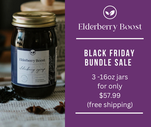 BLACK FRIDAY BUNDLE- 3 for $57.99 - Elderberry Boost, LLC