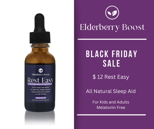 BLACK FRIDAY- Rest Easy Sale $12 - Elderberry Boost, LLC